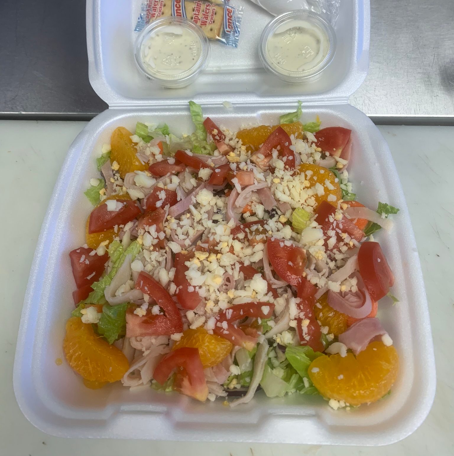 Deluxe Garden Salad.