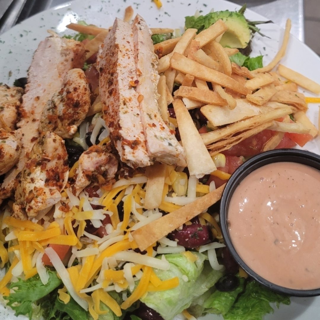Crispy Chicken Salad.