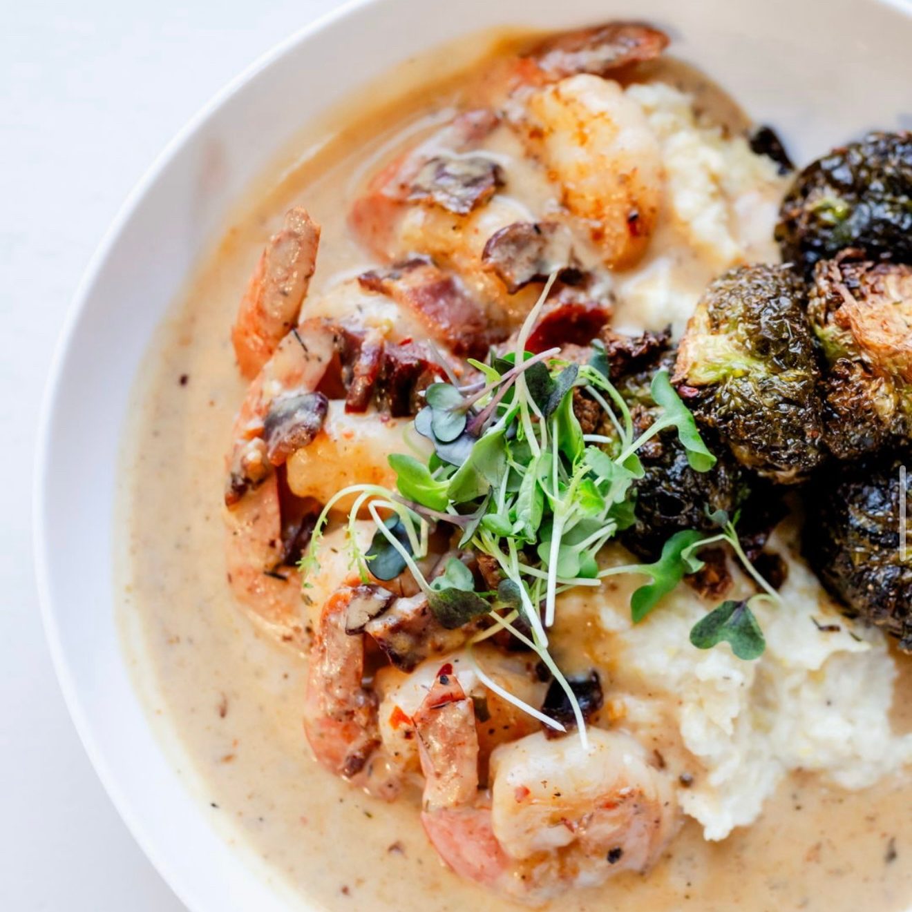 Classic Shrimp & Grits.
