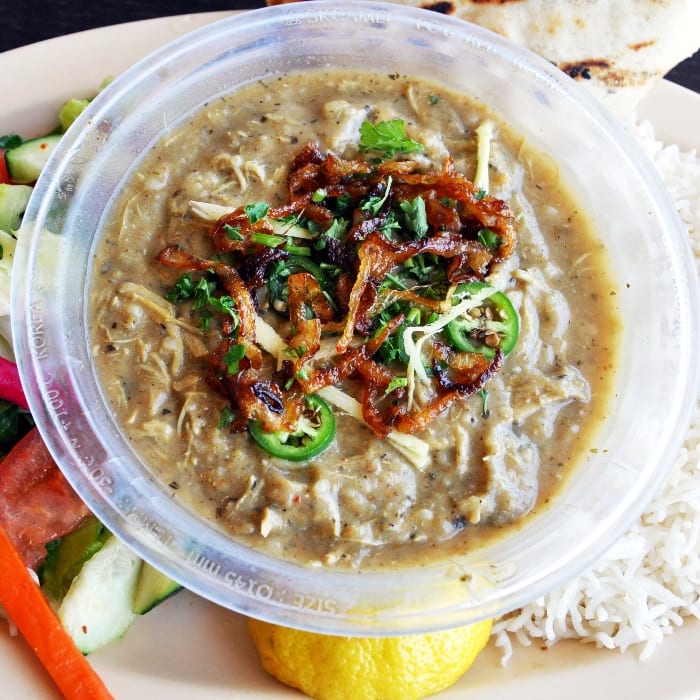 14. Chicken Haleem.