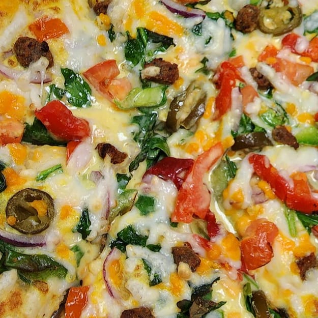 Just Egg Breakfast Pizza (10").