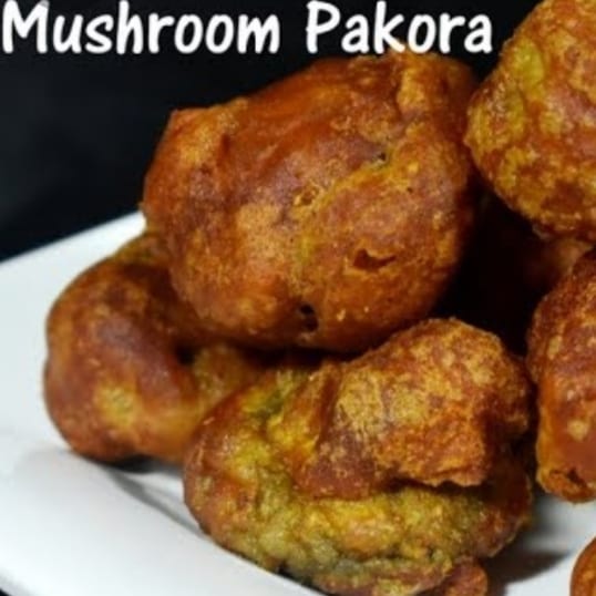 Mushroom Pakora.