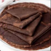 Dark Chocolate Crepe.