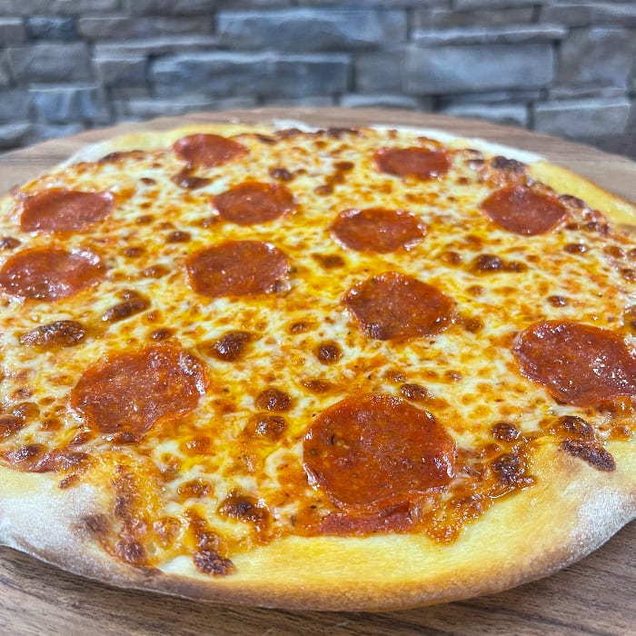 Cheese & Pepperoni  Pizza.