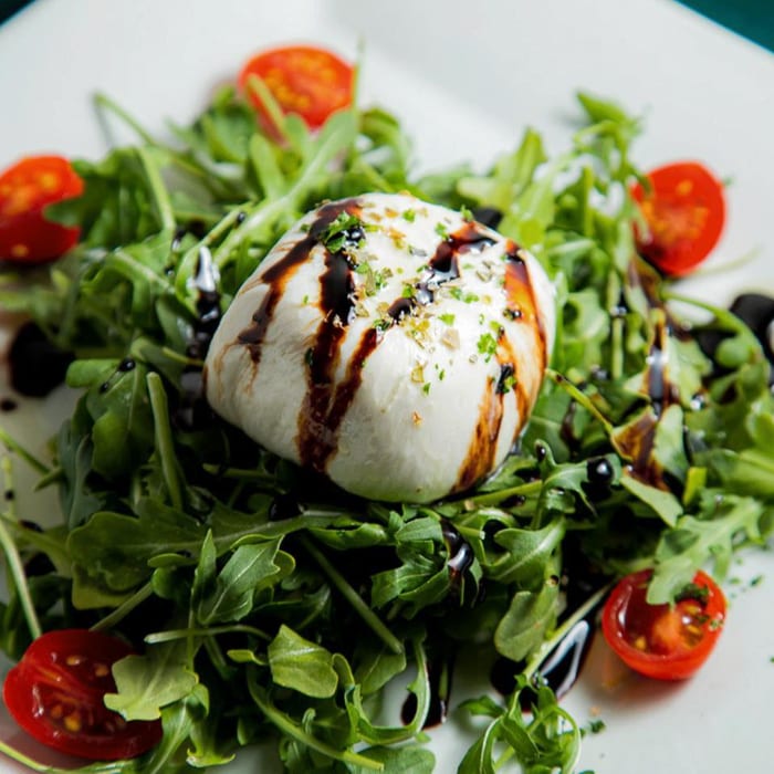 Burrata Caprese.
