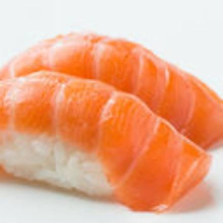 Salmon Nigiri.