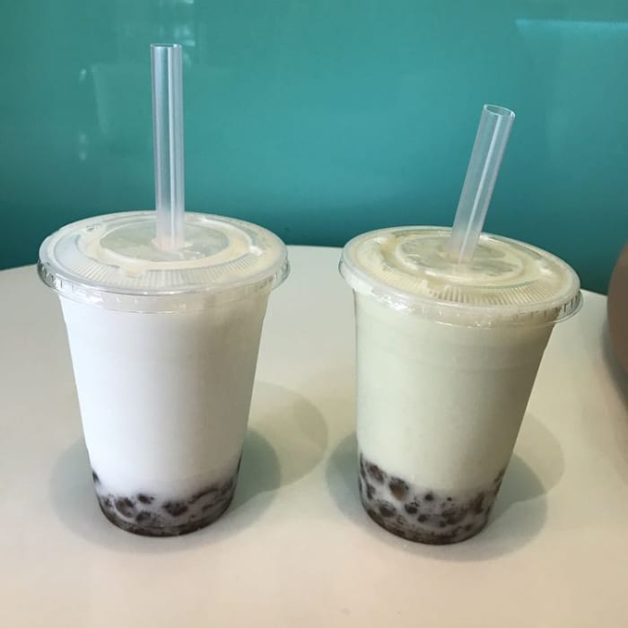 Lychee Tea Bubble Tea.