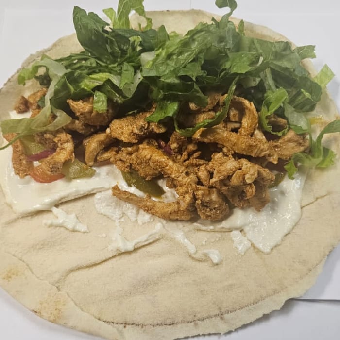 Chicken Shawarma Sandwich.