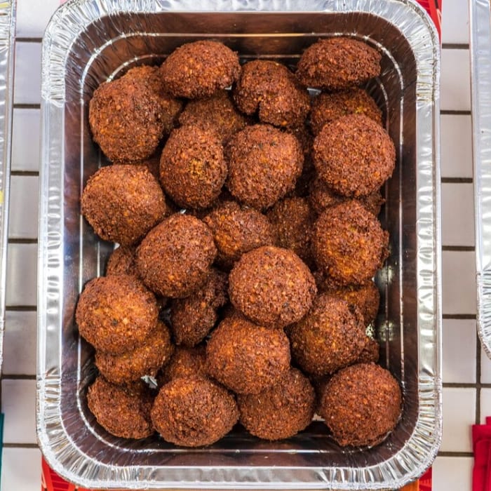 Half Tray of Falafels.