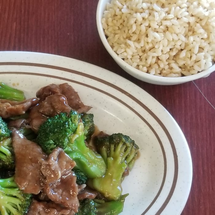 Beef and Broccoli Combo.