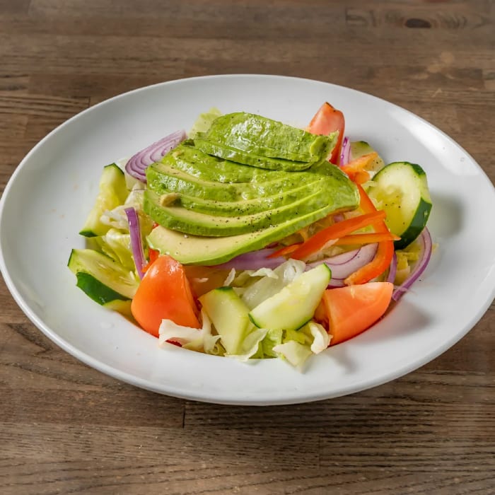 Garden Salad with Avocado.