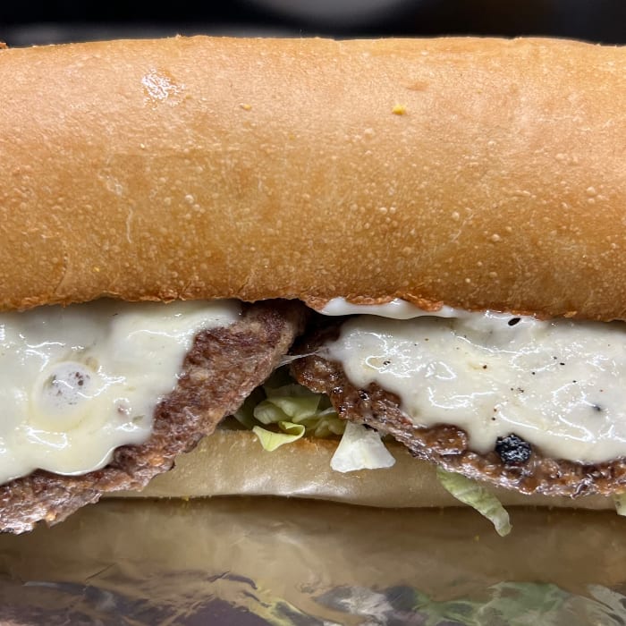 CHEESE BURGER SUB.
