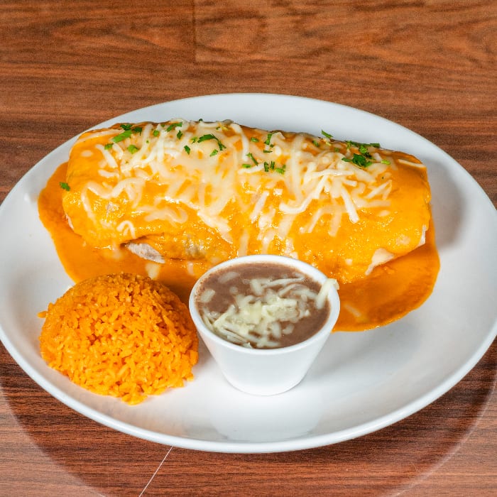 Burrito Suizo Dinner.