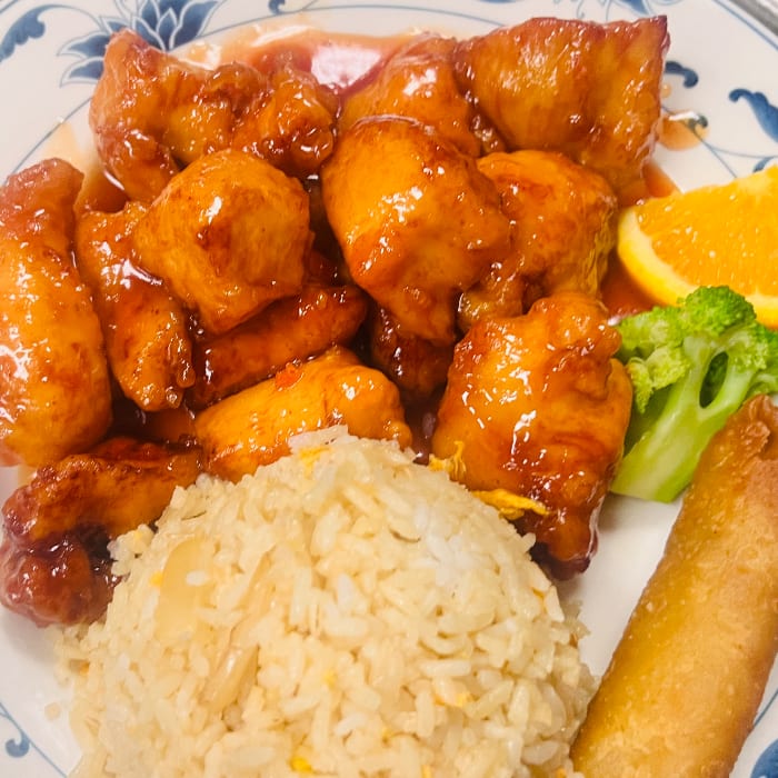 9. Orange Chicken (Lunch Special).