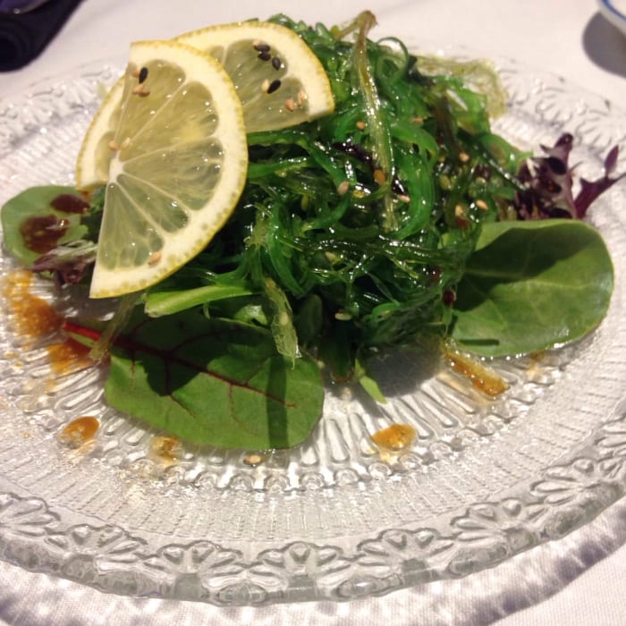 Seaweed Salad.