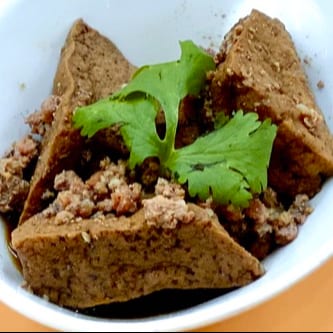 A13. Braised Tofu 滷豆腐.