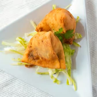 Vegetable Samosa.
