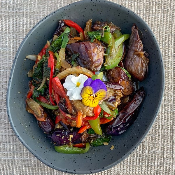 Spicy Eggplant 🌶️.