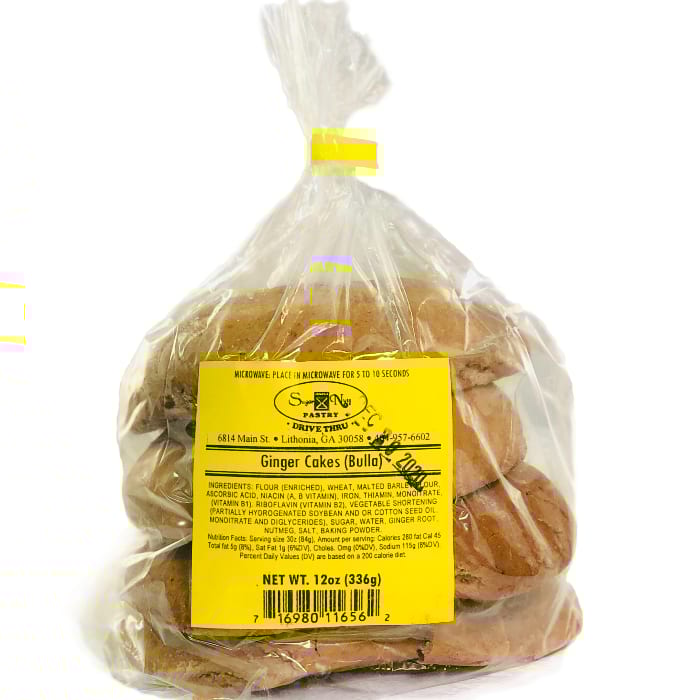 Bulla Cakes (Ginger).