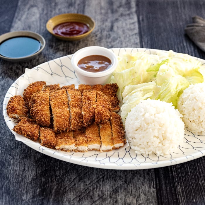 Chicken Katsu Plate.
