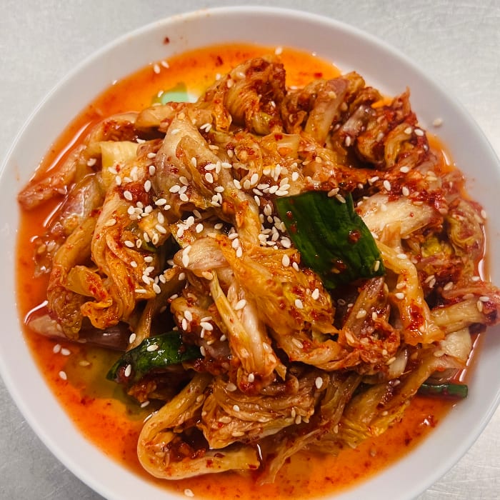 A15. Homemade Kimchi.