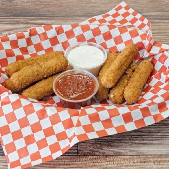 8pc Mozzarella Sticks.