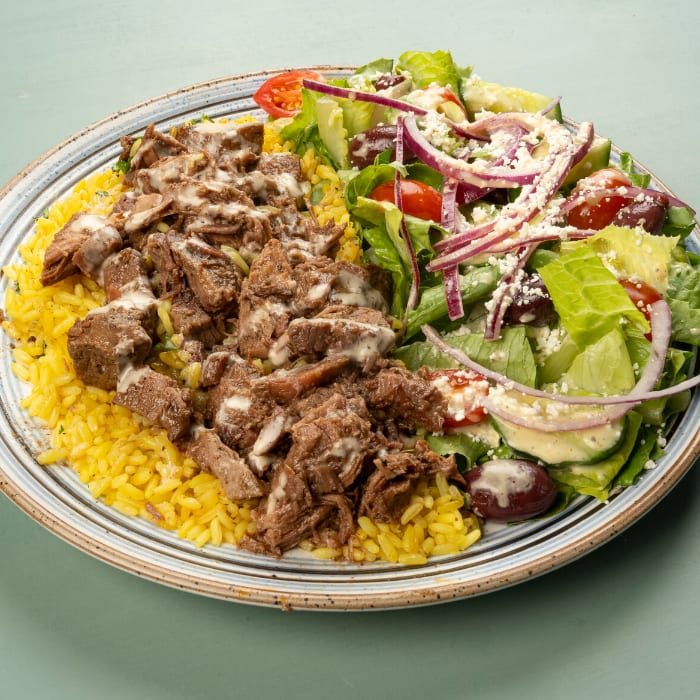 Lamb Shawarma Plate.
