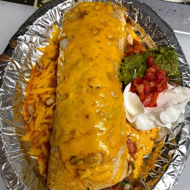 Delicious Chicken Burrito and More