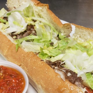 Cheesesteak Special Hot Sub