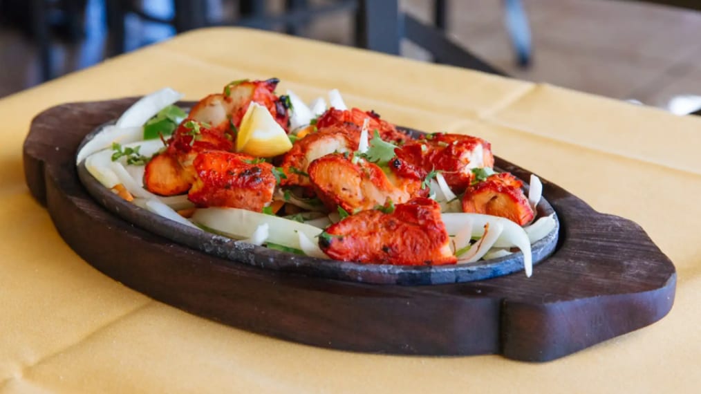 Chatpata Murg Tikka.