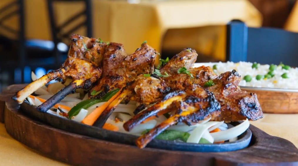 Tandoori Lamb Chops.