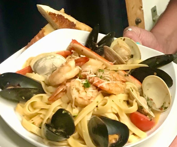 Seafood Linguine.