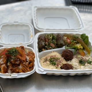 Chicken Shawarma Combo Plate