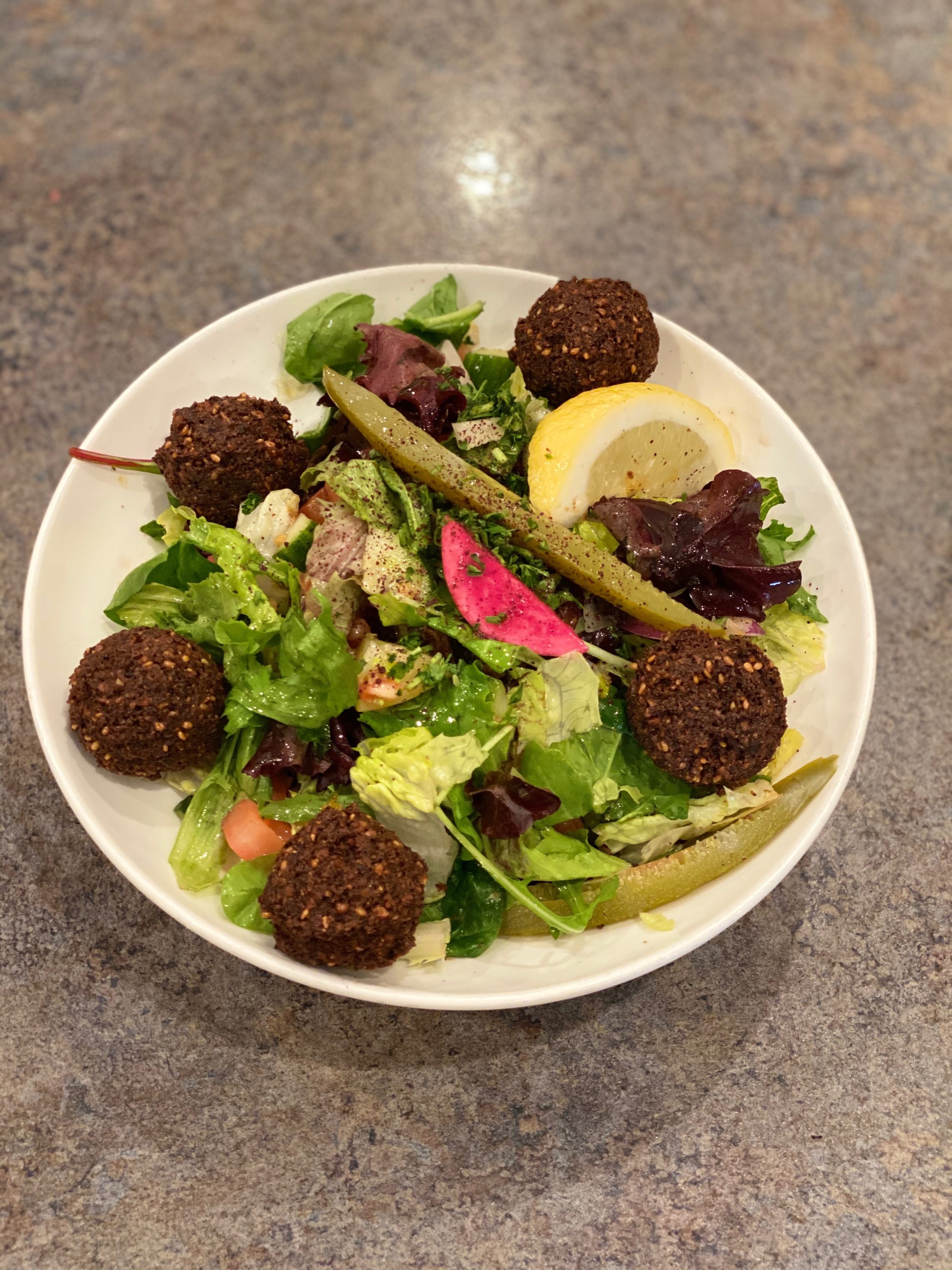 Falafel Salad.