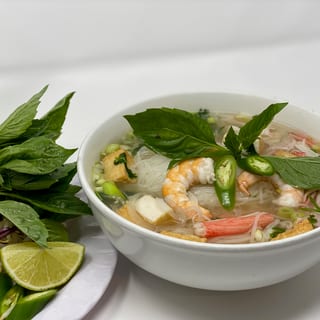 17. Seafood and Rice Noodle Soup