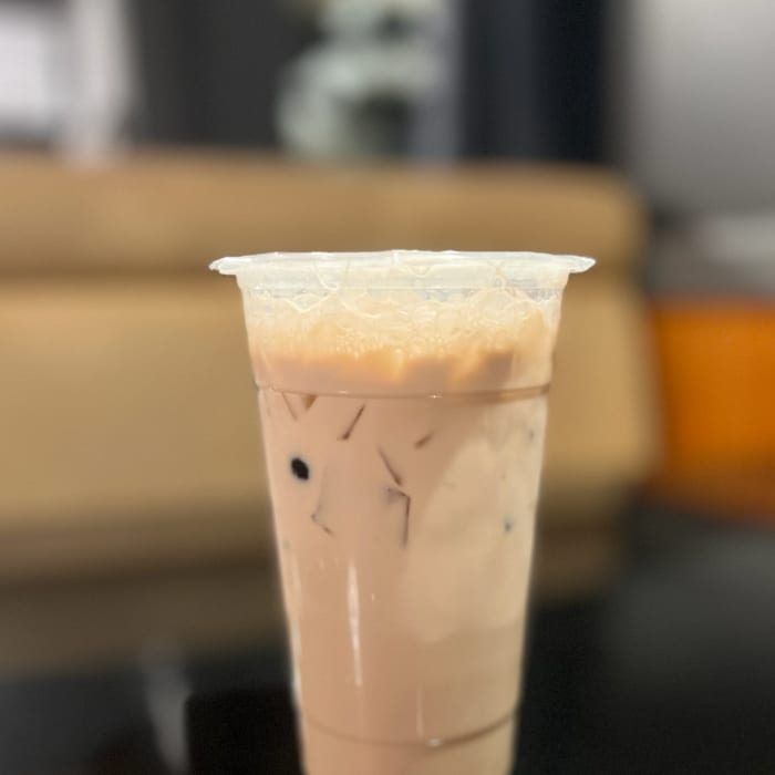 Lavender Milk Tea.