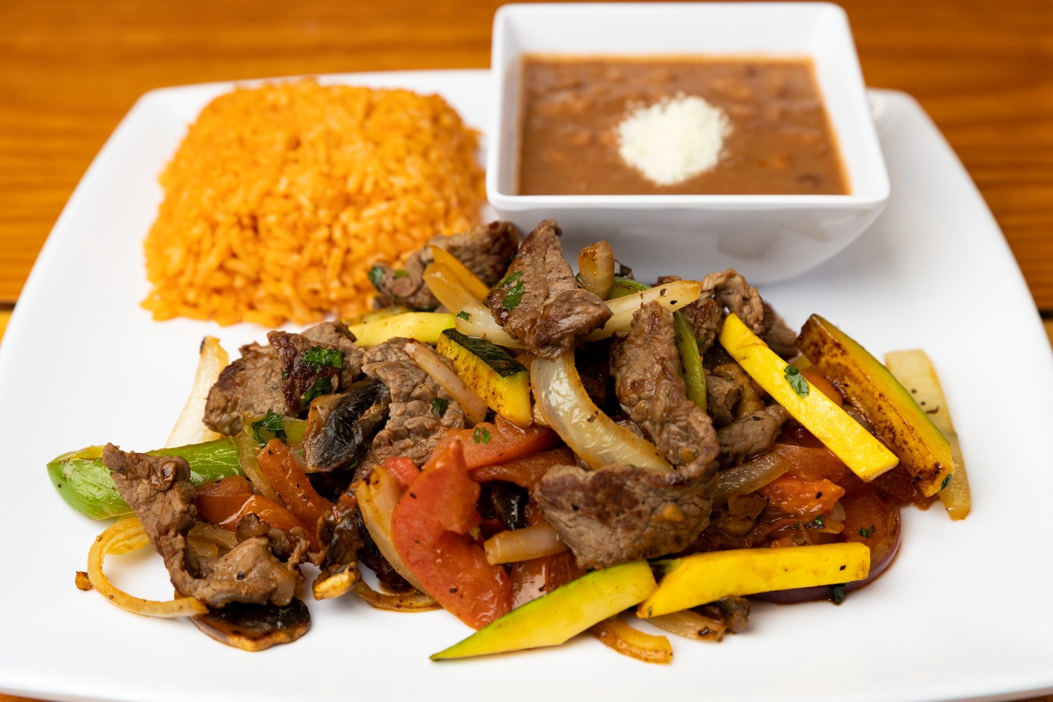 Fajitas Plate.