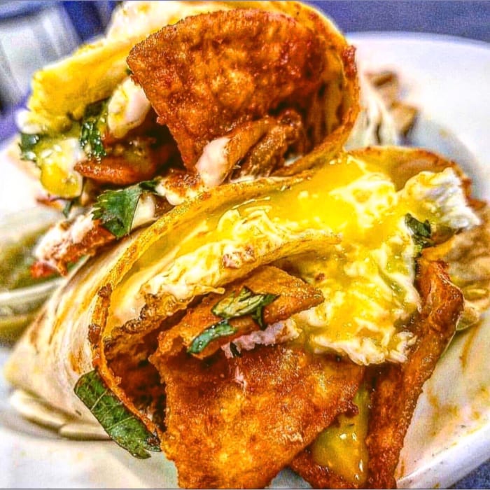 Chilaquiles Burrito.