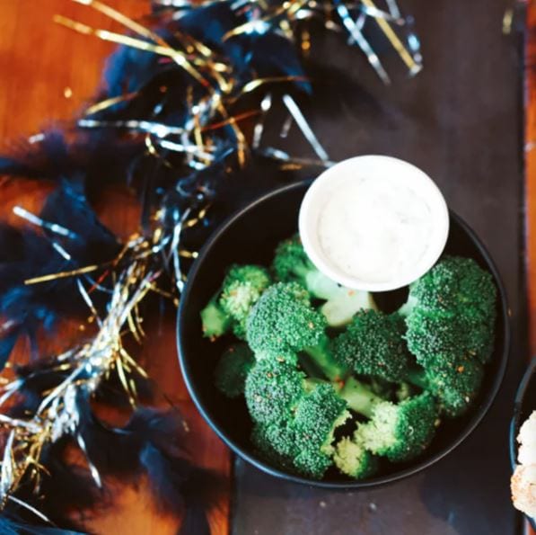 Steamed Broccoli (GF).