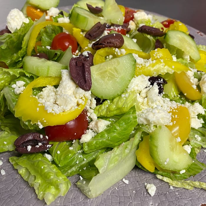 Greek Freak Salad.