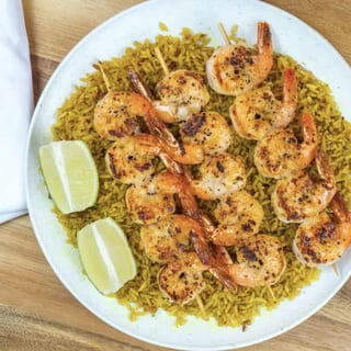 Grilled Shrimp Platter