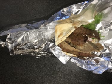 Beef Gyro Sandwich Regular.