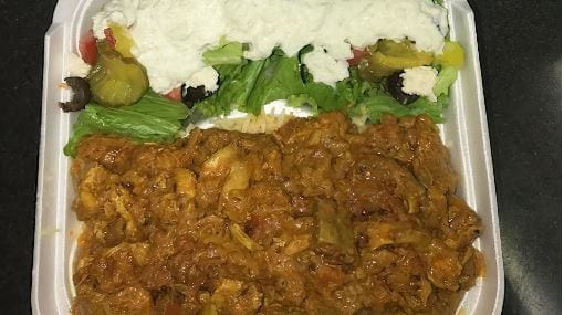 Chicken Shawarma Plate.