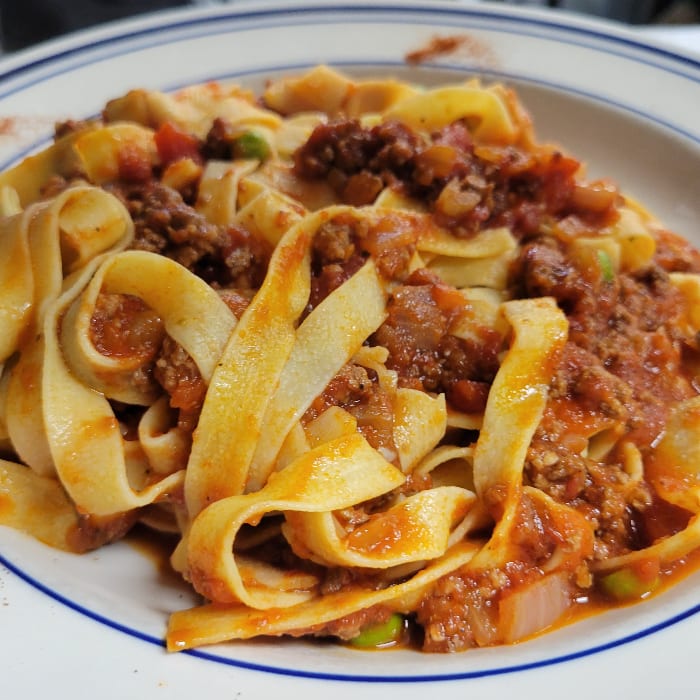 Fettuccine Alla Carne.