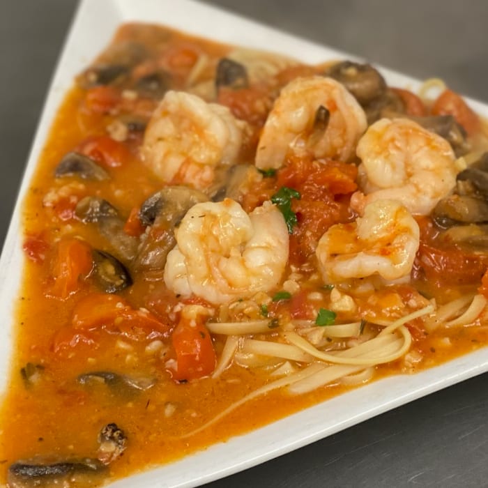 Linguini Alla Gambero Fradiavolo.