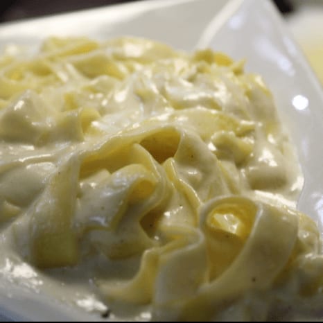 Kids Fettuccine Alfredo.