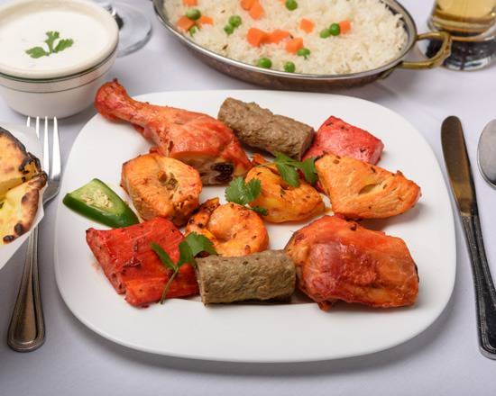 Tandoori Mixed Grill.