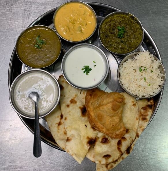 Vegetarian Thali.