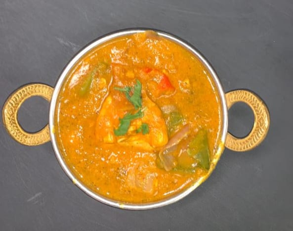 Chicken Kadai.