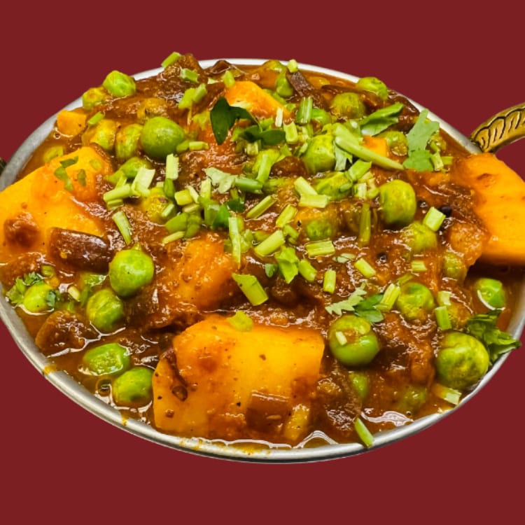46. Aloo Matar Curry.
